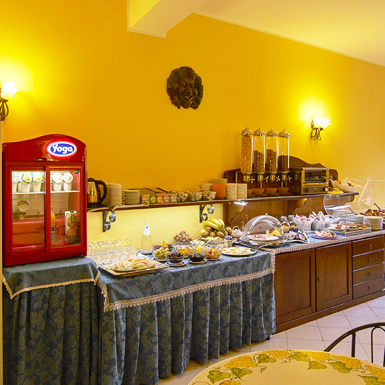 Hotel A Pinnata Lipari - sala colazione